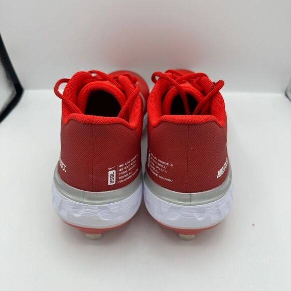 Nike Alpha Huarache Elite 3 Low Baseball Cleats Red White Size 8.5,13 CK0746-600 - Picture 5 of 5